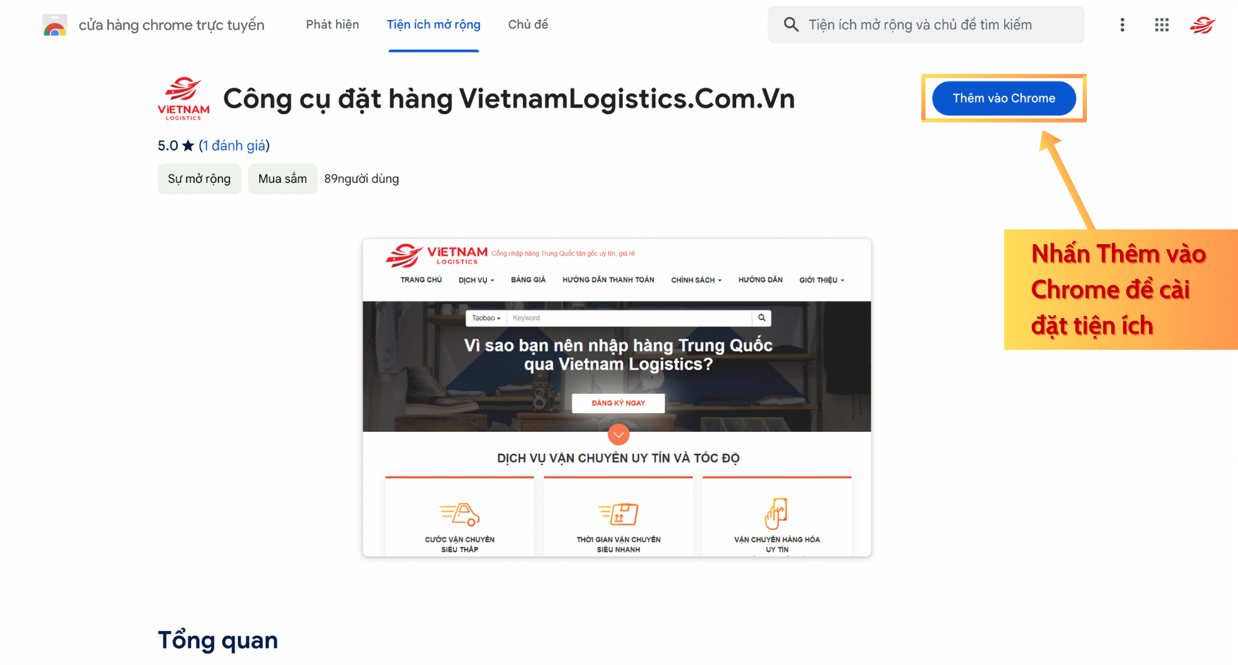 cài đặt công cụ